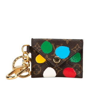 Louis Vuitton Kirigami Painted Dot Charm Keyring Brown